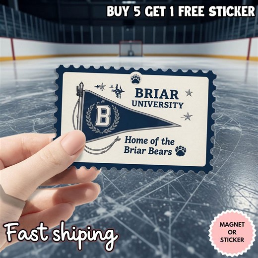 Home of the Briar Bears Sticker, Garrett Graham, Dean Di Laurentis, John Tucker, John Logan - Etsy