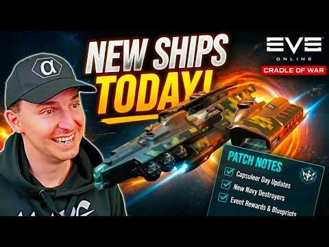 How To Get The New Ships TODAY 🛳️ Brand NEW Navy Destroyers 🪐 EVE Online: Cradle of War