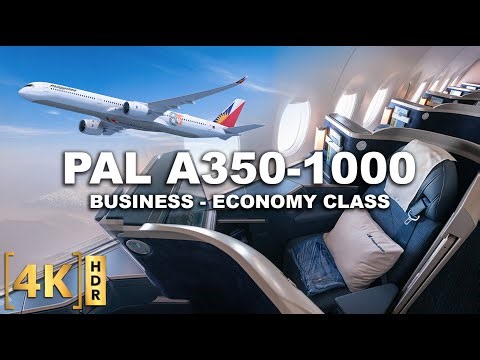 Flying the FIRST-EVER A350-1000 in Southeast Asia! Philippine Airlines Business & Economy to Bangkok