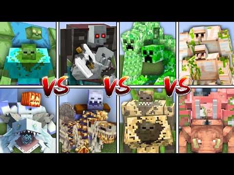 ALL MUTANT MOB PAIR TOURNAMENT in MINECRAFT MOB BATTLE