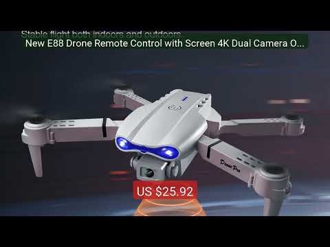 New E88 Drone Remote Control with Screen 4K Dual Camera Optic... — Amazing Value 2026 | Must Have!