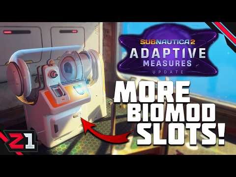 NEW UPDATE! More Biomod Slots And New Chests! Subnautica 2 Adaptive Measures Update