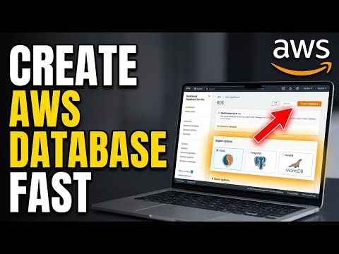 How to create a database with Amazon Web Services - Detailed Guide