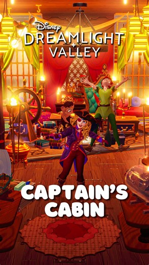 Captain's Cabin Speed build & Preset 🏴‍☠️ Disney Dreamlight Valley
