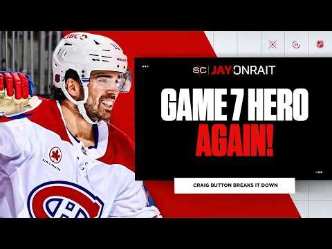 Alex Newhook plays hero yet again for Canadiens