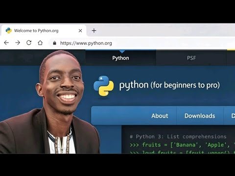 Python programming from beginner to pro, installing python and visual studio code