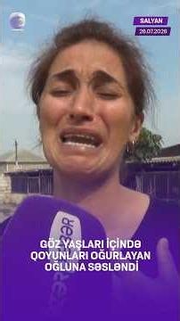 #qoyun #salyan #ogurluq #ana #ogul #xeberler #xezexeber
