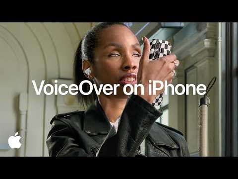 Accessibility: VoiceOver powered by Apple Intelligence
