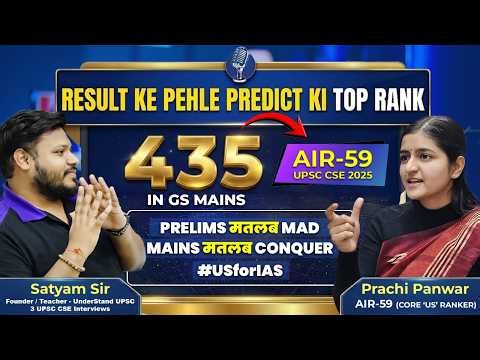 *Unbeatable Strategy* to BEAT UPSC | Do This to Realise Your Dream | Prachi Panwar AIR-59