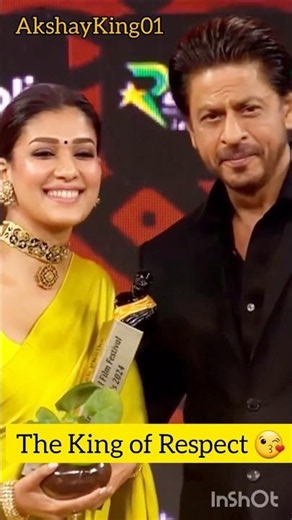 Shah Rukh Khan & Nayanthara's Cutest 😘❤️ Award Moment 🏆✨