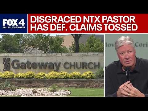 Defamation claims against disgraced NTX pastor dismissed