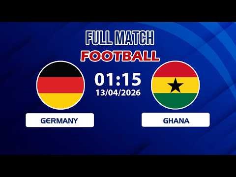 🔴 Germany vs Ghana | A Classic Match with a Goal Chase
