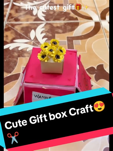Cute Gift Box Craft Tutorial