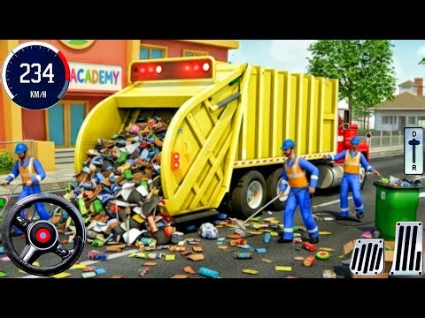 Extreme Truck Simulator 2026 - Real City School Street Cleaner Sim - Android Gameplay