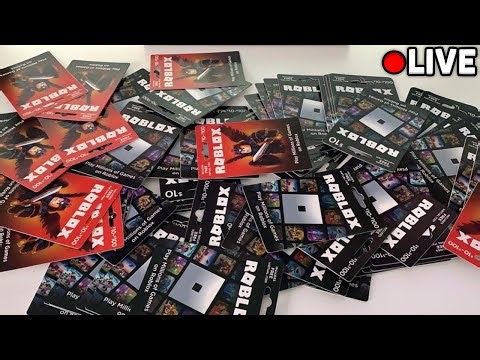 🔴 FREE 1,000,000 ROBUX GIVEAWAY LIVE! (Roblox)
