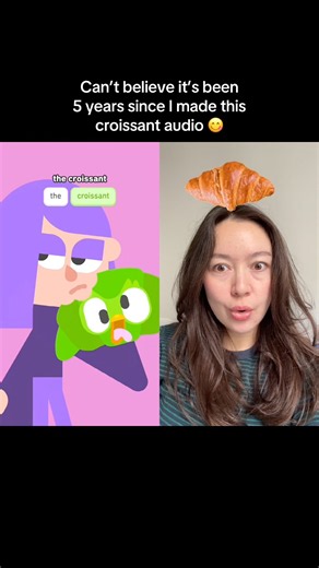 Duolingo Used My Croissant Audio 🥐💖 @duolingo