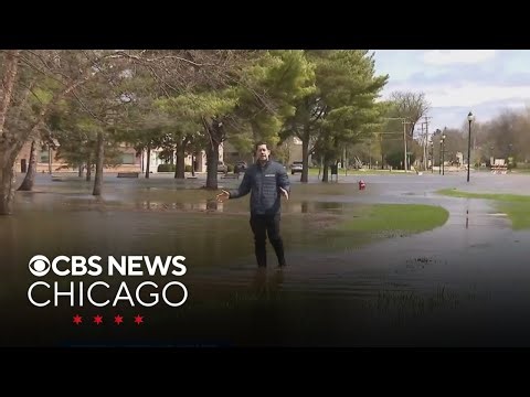 Flooding along Des Plaines River, areas across Chicago after days of heavy rain