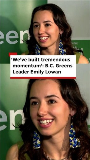 'We’ve built tremendous momentum': B.C. Greens Leader Emily Lowan