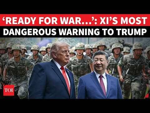 HUGE! Xi Jinping’s EXPLOSIVE Warning To Trump During Direct Talks; ‘Forget Taiwan Or Prep For War’