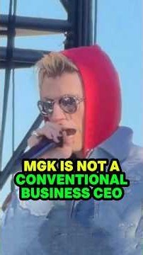 mgk, CEO of 27 Club Coffee: "I'm not a conventional business CEO" Anthony Anderson: "NO YOU'RE NOT"😭