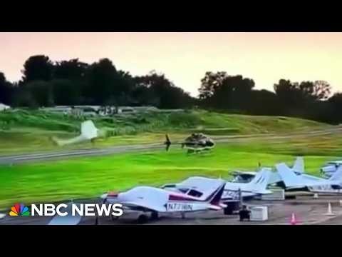 New video shows aircraft collision