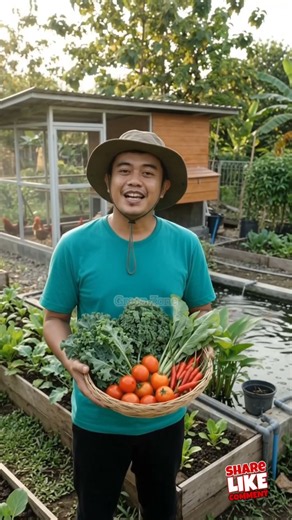 Integrated Farming: Chickens, Fish & Vegetables in One Sustainable System