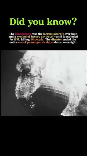 The Hindenburg Disaster: The Explosion That Ended Luxury Air Travel Forever