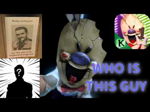 ICE SCREAM 1 MISSING SECURITY GUARD STORY | Taskmaster Gaming