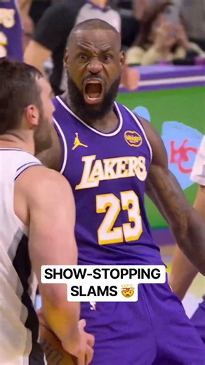 Show-stopping slams throughout the 2025-26 NBA Season 🤯