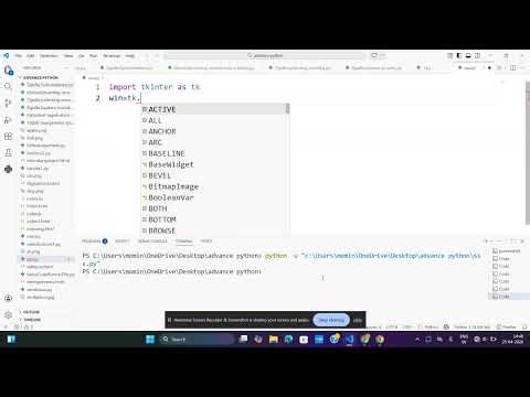 Creating a tkinter window in python?| Python tkinter tutorial