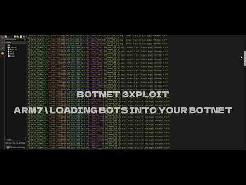 ARMV7L \\ EXPLOIT BOTNET \\ TEST EXPLOIT / 2026 LOADING BOTS / MIRAI NETWORK / MIRAI BOTNET