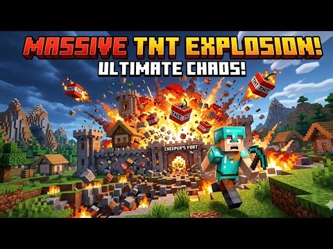 Minecraft's Most Powerful TNT Explosion! 💣
