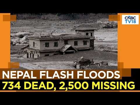 Nepal Flash Floods: Death Toll Rises, Hundreds Missing As Rescue Operations Continue | N18G