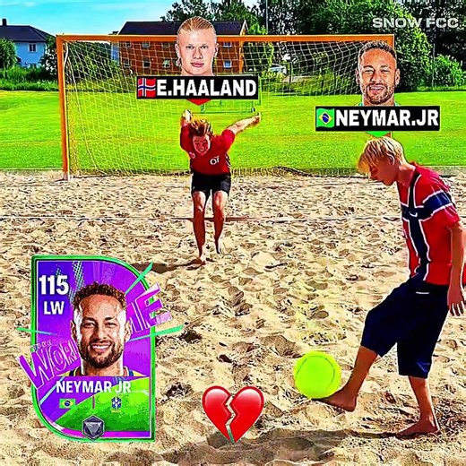 Haaland x Neymar Jr Crazy Skills🤣🔥