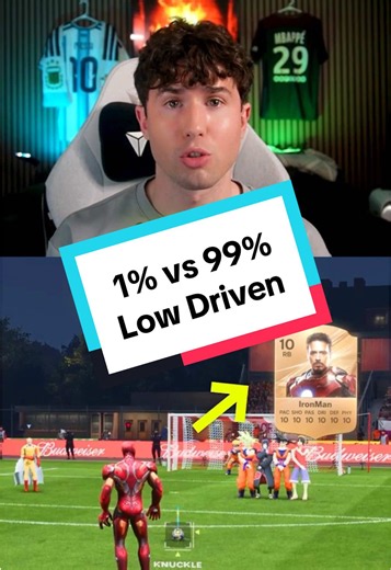 1% vs 99% low driven free kick! #EAFC #FIFA #EAFC27 #FC27 | soccer