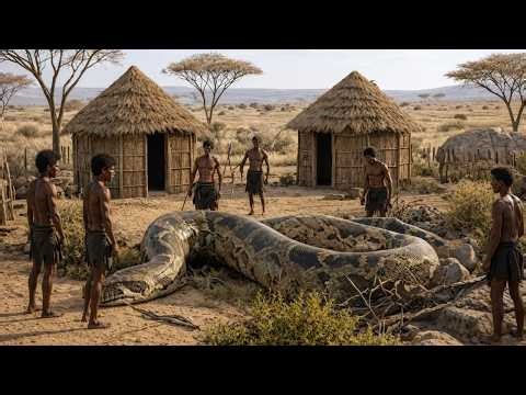 Life Millions of Years Ago | Ep 53: Giant Rock Python Ambushes Prehistoric Hunters on the Savanna