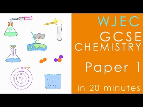 All of WJEC CHEMISTRY Paper 1 in 20 minutes - GCSE Science Revision (Eduqas)