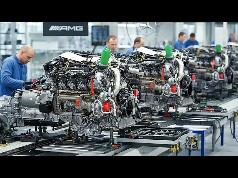 Building Mercedes-AMG’s Monstrously Powerful V8 Engines