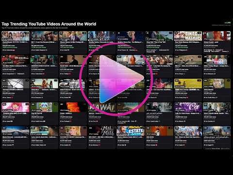 Top Trending YouTube Videos Around the World | @SeriesOfData