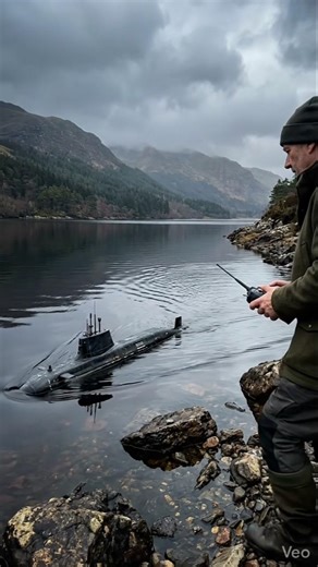 Miniature RC Nuclear Submarine on a Scottish Loch | Ultra Realistic Model Boat