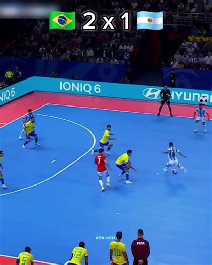 Brasil vs Argentina: Final do Mundial de Futsal