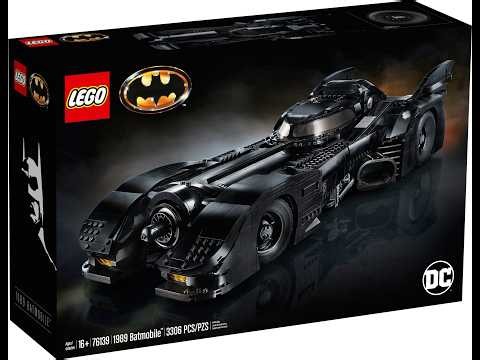 Mac Builds the LEGO 1989 Batmobile - Set# 76139!