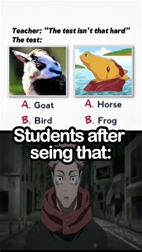 When the teacher lies about the difficulty #meme #school