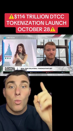 ⚠️$114 TRILLION DTCC TOKENIZATION LAUNCH OCTOBER 28⚠️ Good for projects with tokenization narratives? 👀 Will XTO do well the next few weeks with all of the attention? Use code “cryptodylnews” on fomo for 10% off trading fees! This is not financial advice. Invest at your own risk. When you use my code on fomo I may earn referral rewards. #crypto #memecoin #xrp #ripple #xto