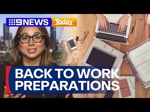 How to overcome the ‘Sunday scaries’ before heading into work after the break | 9 News Australia