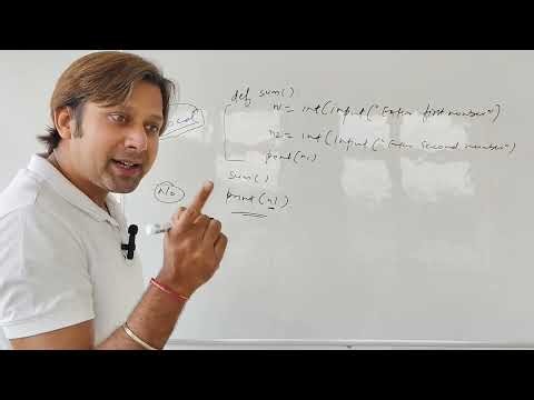 Local and global variables in python | infohills