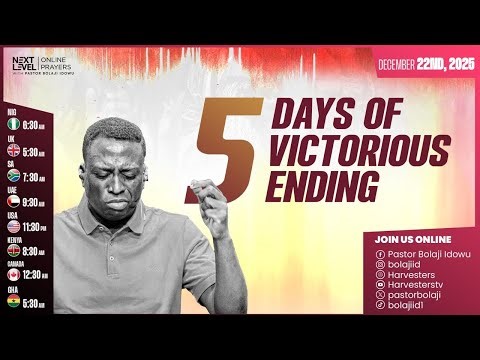 Next Level Prayers || Morning Prayers For Open Doors || Pst Bolaji Idowu || Dec 22nd 2025
