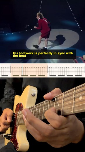 AC/DC - Thunderstruck (Guitar Tutorial) #angusyoung #acdc