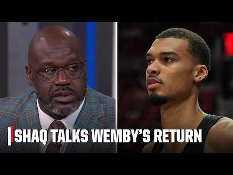 The Spurs are SUPER CONFIDENT 📈 Shaq decides when Wemby should return for San Antonio | NBA Tip-Off