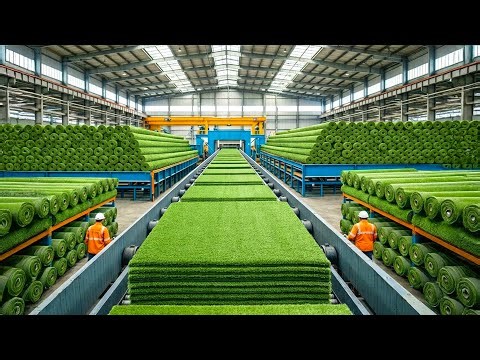 How It’s Made: Artificial Grass Football , Soccer Balls, NFL Jerseys